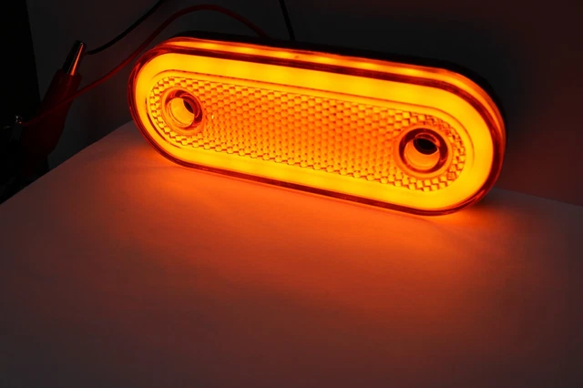 4er~LED Seitenmarkierungsleuchten Anhänger Wohnwagen LKW PKW
