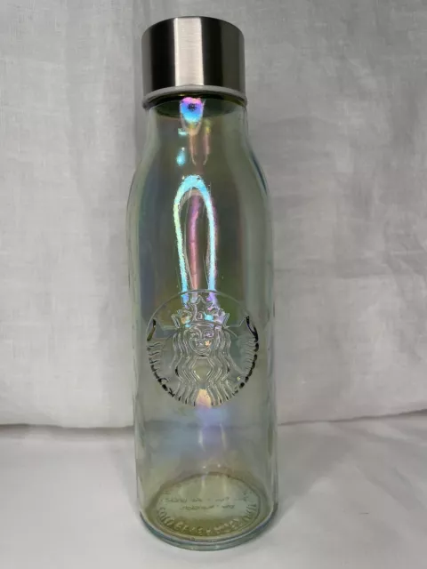 https://www.picclickimg.com/aOkAAOSwGPhk6BSS/Starbucks-Iridescent-Recycled-Glass-Water-Bottle-Made-in.webp