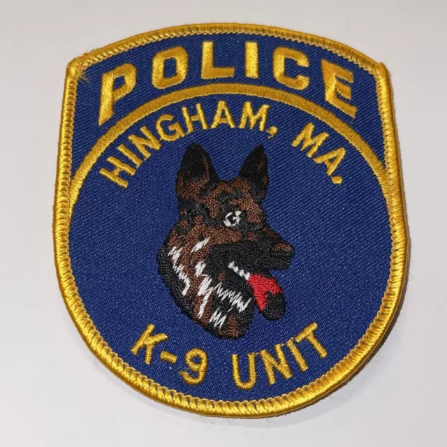 MASSACHUSETTS - Hingham Police K-9 Unit patch OBSOLETE Shoulder patch
