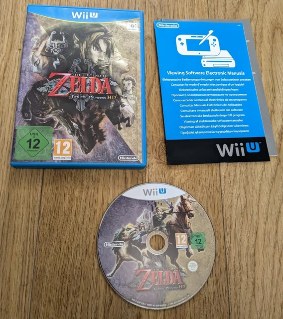 THE LEGEND OF Zelda Twilight Princess HD Nintendo Wii U Game Free P