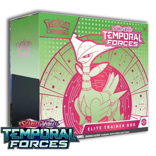 Pokémon - Temporal Forces - Elite Trainer Box Green | EN | OVP