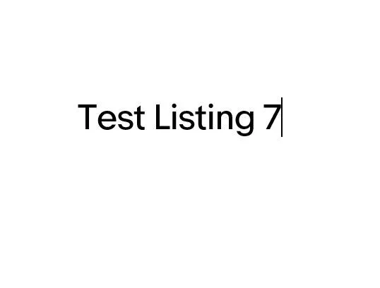 Test list 7 - Do Not Buy