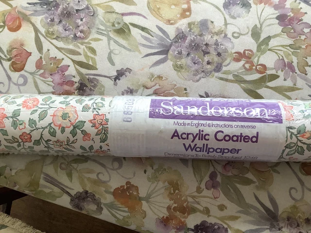 sanderson  vintage wallpaper 1 Roll Briar Rose  design
