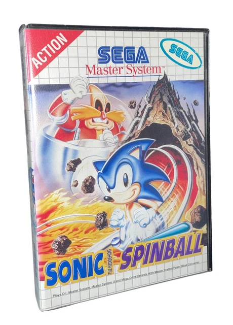 SEGA MASTER SYSTEM - Sonic Spinball the Hedgehog Spinball PAL OVP ...