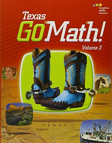 HOUGHTON MIFFLIN HARCOURT GO MATH! TEXAS: STUDENT EDITION, **Mint Condition**