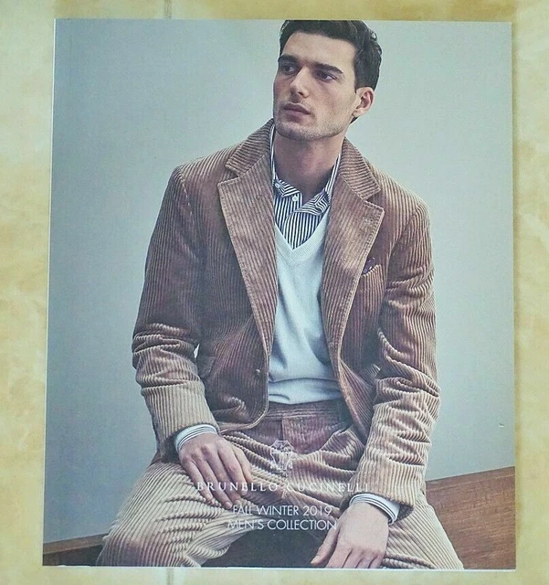BRUNELLO CUCINELLI CATALOGUE Brochure Fall Winter Men's Mens Collection