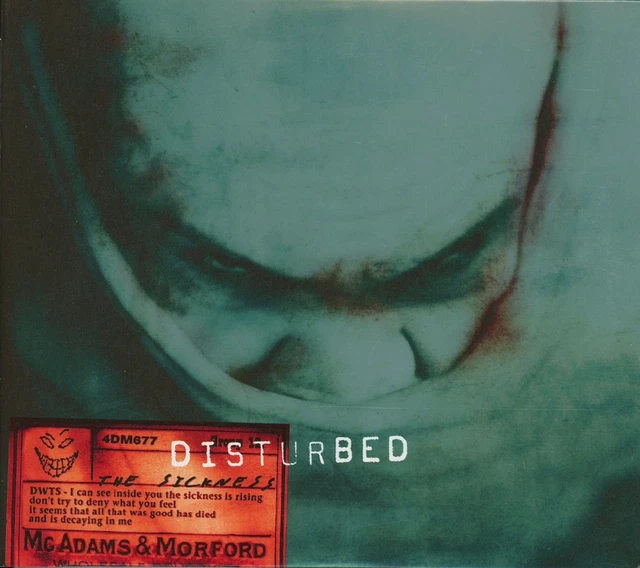 DISTURBED ‎– THE Sickness (25th Anniversary Deluxe Edition) 2 CD