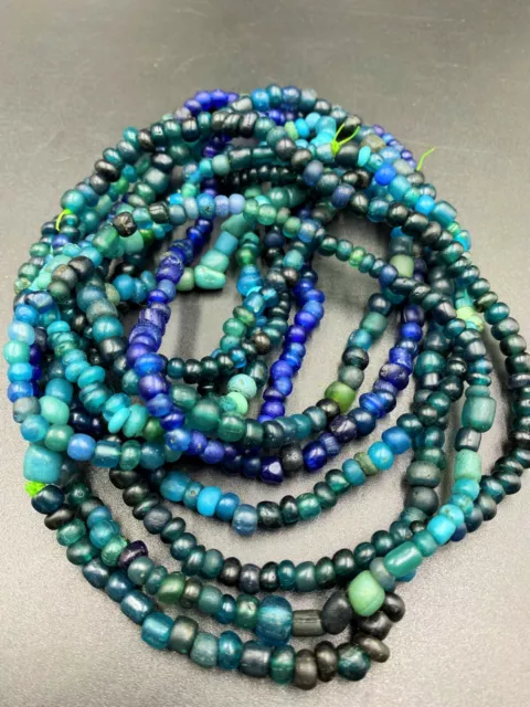 Old Ancient Antique Glass Beads From Ancient Pyu culture period  from Burma 8
