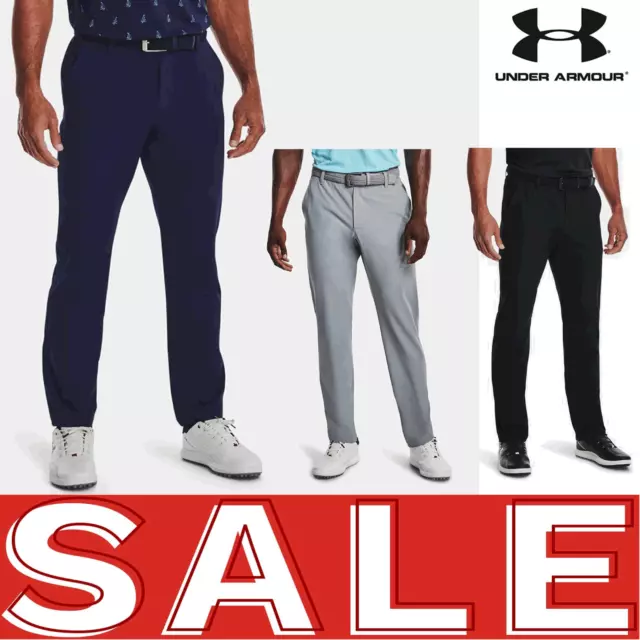 Under Armour Golf Trousers Showdown Mens Tapered Golf Trousers Pants New
