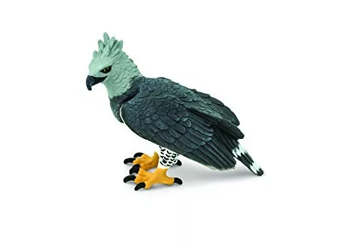 Safari Ltd. Harpy Eagle Figurine - Detailed 3" Plastic Model Figure - Fun