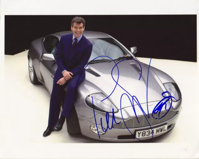 Pierce Brosnan - James Bond Autograph Signed Pp Photo Poster