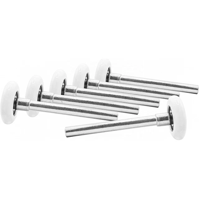 15.2x5.1cm Nylon Garage Serranda 4 " Base, Alto Carico Cuscinetti Ruote 6200-2RS