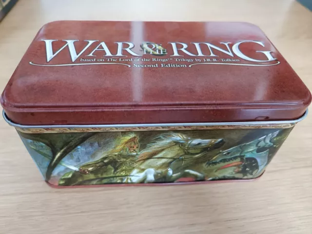 Der Ringkrieg / War of the Ring, Card Box & Sleeves / Kartenhüllen (Theoden Tin)