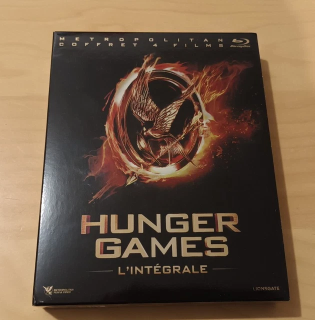 COFFRET L'INTÉGRALE BLU Ray HUNGER GAMES (4 Films) Occasion Comme