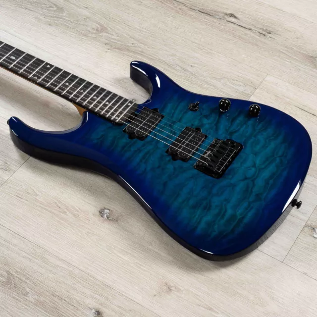 Sterling by Music Man John Petrucci JP150 DiMarzio Guitar, Cerulean Paradise