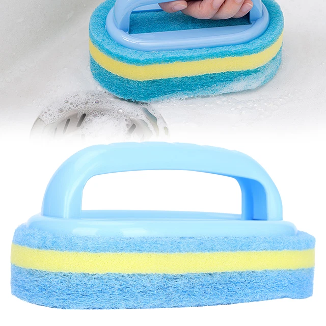 Spazzola Di Spugna Multifunzionale Pulizia Spazzola Da Bagno Cucina Tubo Da DB3