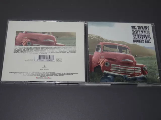 Bill Wyman's Rhythm Kings - Double Bill / 2-Cd-Set 2001 (Cd's Mint-)