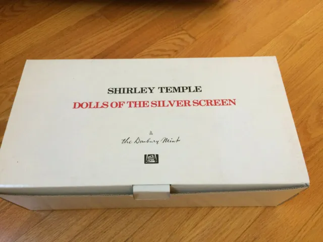 Danbury Mint Dolls of the Silver Screen Shirley Temple Wee Willie Winkie 1986 3