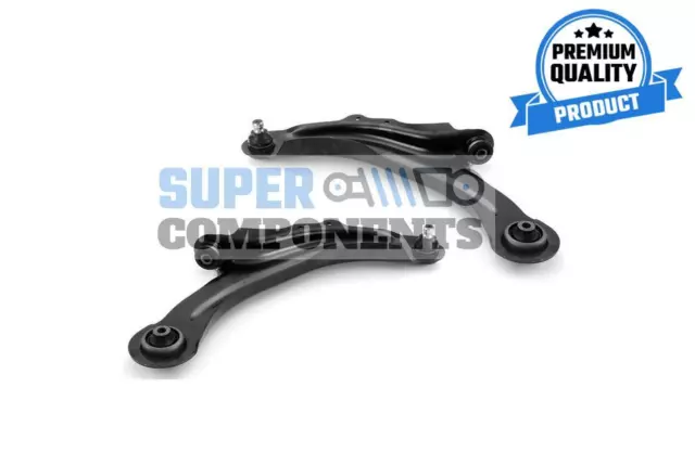 Front Lower Wishbone Track Control Arm For Renault Megane Scenic Mk2 02-On Pair