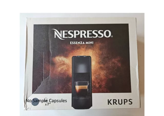 Nespresso Essenza Mini Kaffeemaschine Schwarz, Brandneu Verpackt.....