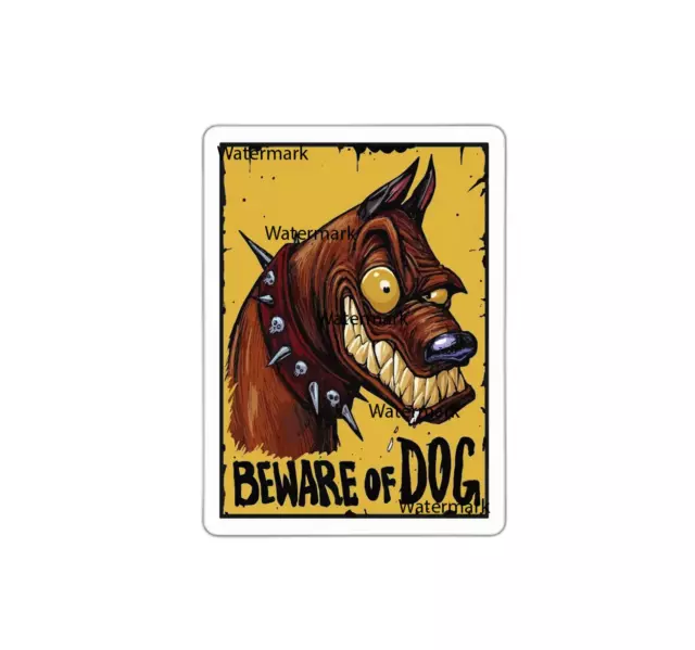 Beware of Dog Sticker