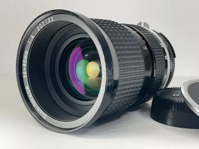 [Optique près De Mint ] Nikon Ai-S Zoom-Nikkor 25-50mm F/4 Mf Ais Lentille Japon