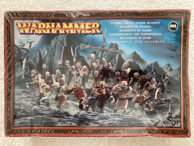 NEW Warhammer Vampire Counts Zombie Regiment Miniatures (Games Workshop Citadel)