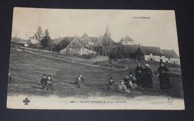Cpa 1910-1920 Carte Postale France Saint-Pardoux Puy-De-Dome Auvergne