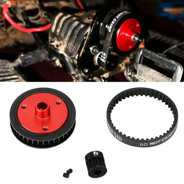 Belt Drive Transmission Gear for 1/10 RC Axial SCX10 & SCX10 II 90046 Gearbox