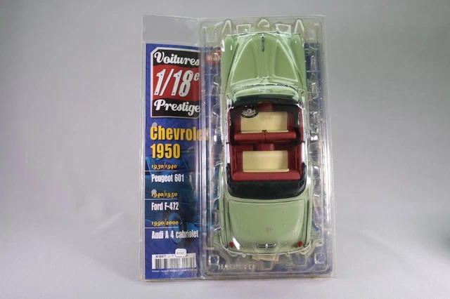 Hachette Solido. Voitures Prestige 1/18. VW Cabriolet 1955. Réf. 28