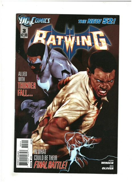 Batwing #3 VF+ 8.5 DC Comics New 52 2012