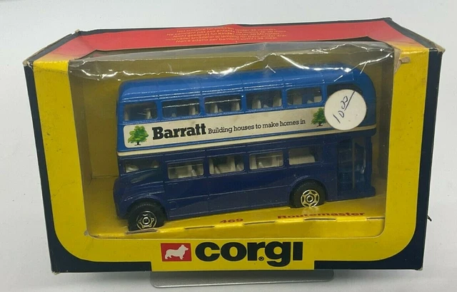 Corgi Bus 1981 Routemaster Diecast 469 Routemaster Barratt Ad