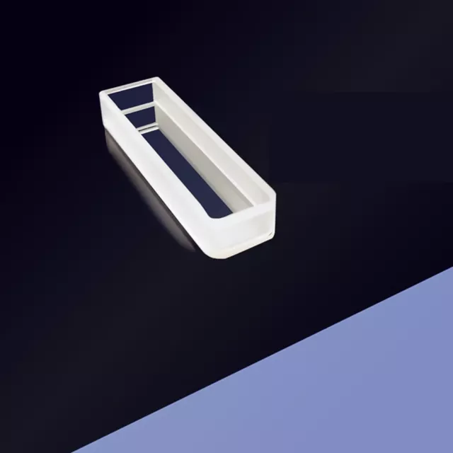 Chemical Resistant Glass Cuvette for Spectrophotometer 2 Transparent Sides