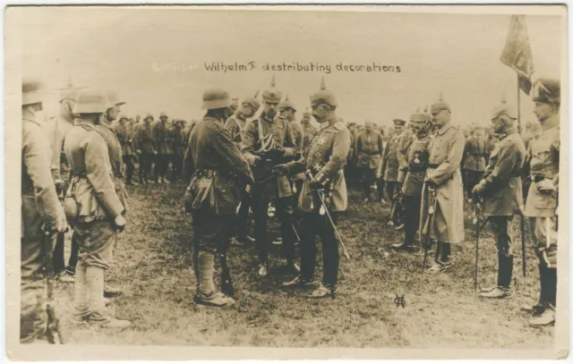 KAISER WILHELM II OF GERMANY, KING OF PRUSSIA - German Military Postcard
