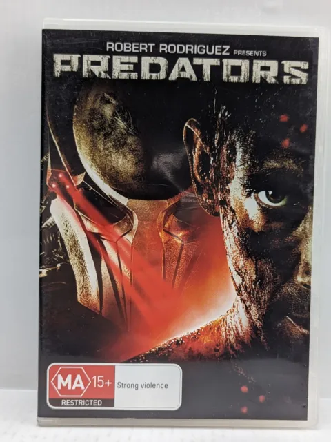 Predators DVD Region 4 PAL PreOwned Adrien Brody Topher Grace Alice Braga