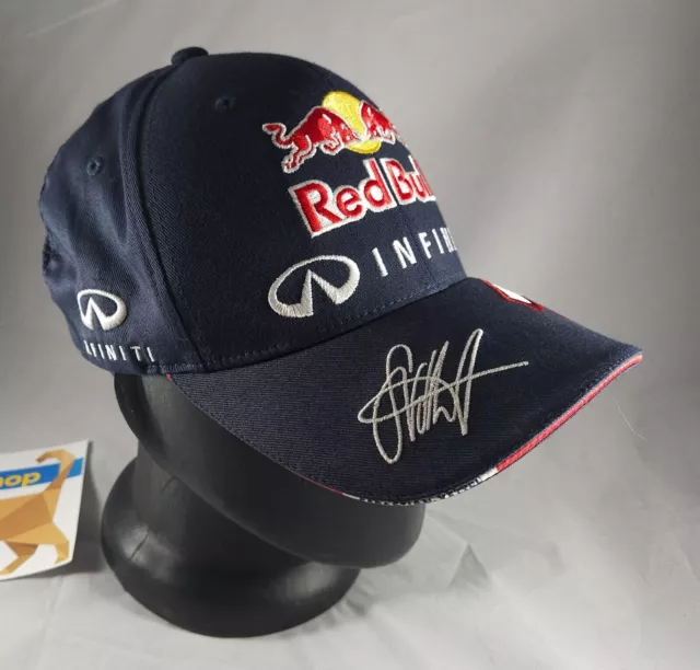 Sebastian Vettel #1 Red Bull Racing Infiniti Formula 1 F1 Hat Cap OS FlexFit