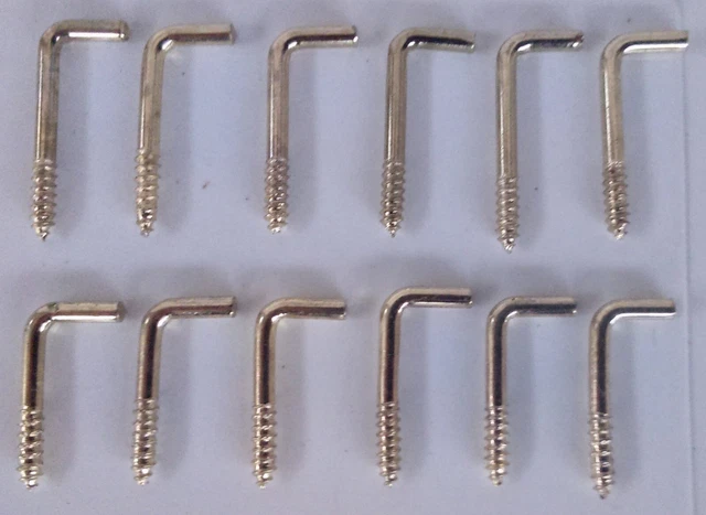 LOT DE 600 Mini Crochet à Visser Filetés Épingles à Il à Crochets Oeillets En... EUR 24,70 - FR