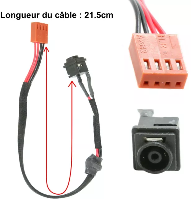 Connecteur Dc Power Jack Pour Sony Vaio Pcg-8112L Pcg-8112M Pcg-8113M Pcg-8113P