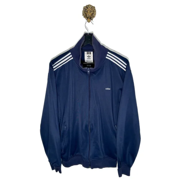 Adidas Originals Navy Blue Tracksuit Jacket Mens Size XL