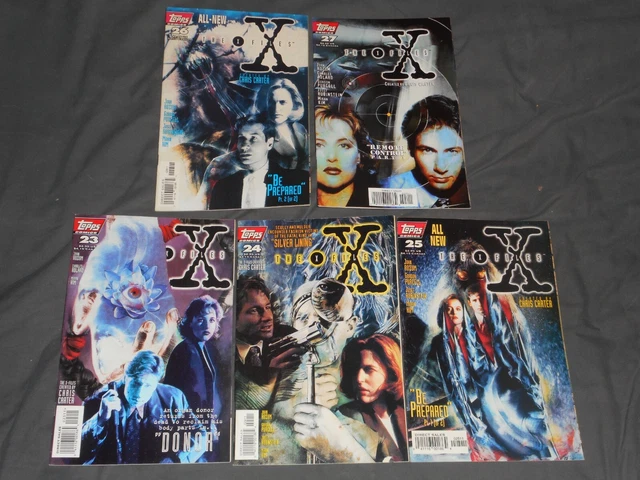 The X-Files - Comic Book Lot  5 Issues - TOPPS Comics