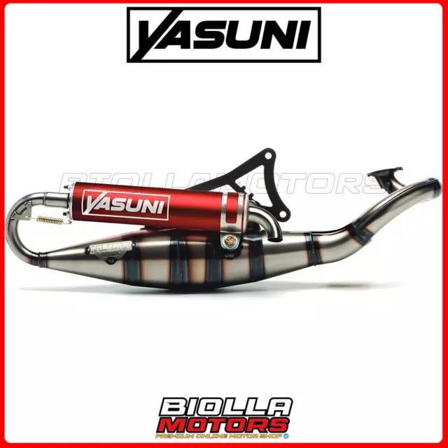 Tub902R Marmitta Yasuni R Rosso Benzhou Yy50Qt-27 50Cc 2 Tempi Omologata / Appro