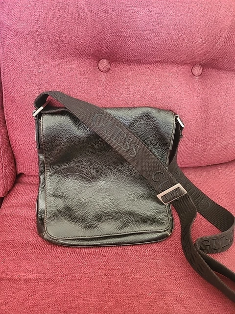 Sac En Cuir Noir Vintage - Grand Modèle Sacoche Chirurgien - Occasion