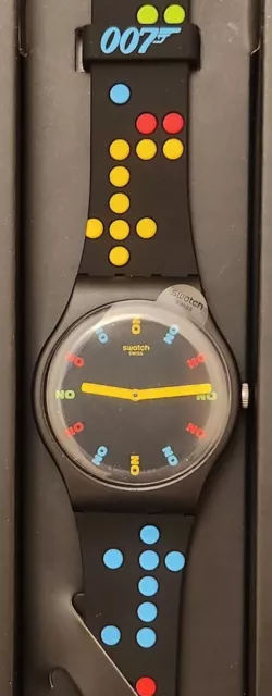 NON INDOSSATO 2020 Swatch Special 007 James Bond Dr. No