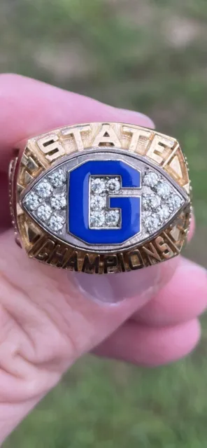 2003 Gretna High School Football State Champions Championship Ring