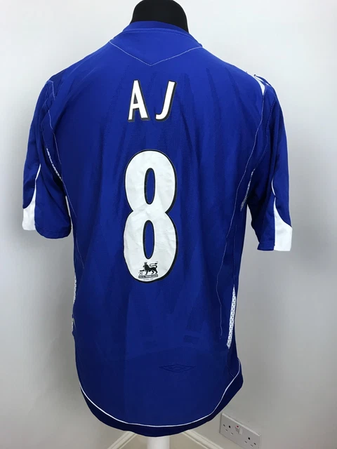 Maillot Domicile Everton 1989-1991 Umbro Taille L - Vintage, Occasion état Correct