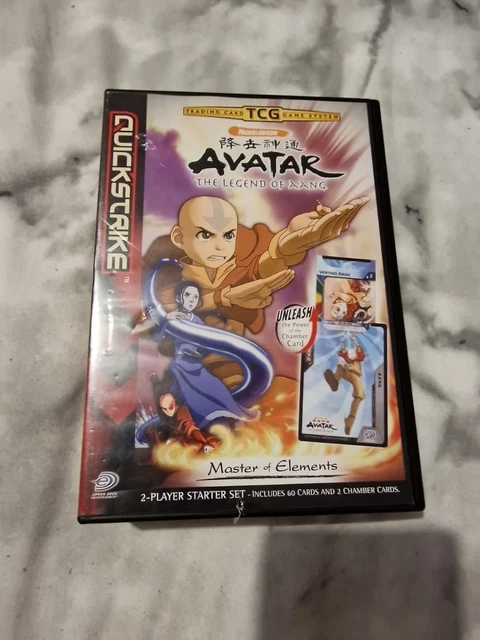 AVATAR THE LEGEND Of Aang Master Of Elements TCG Quickstrike Trading ...