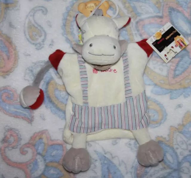 Doudou BABYNAT MR ZEBRE MARIONNETTE NEUF avec étiquette