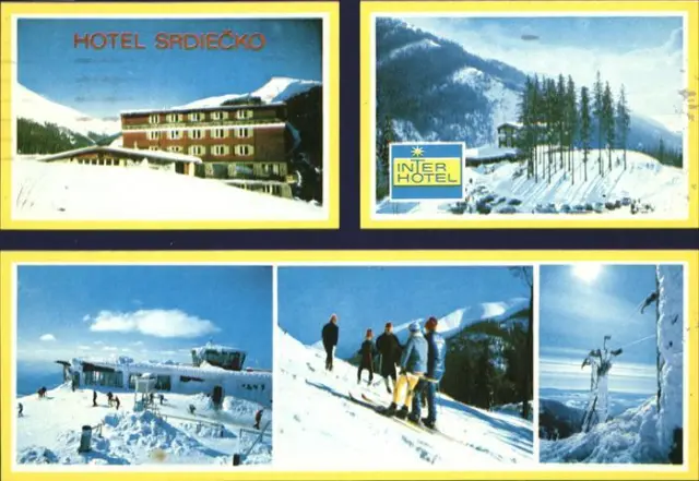 71486115 Jasna Slowakei Interhotel Srdiecko Wintersportplatz Niedere Tatra Bergs