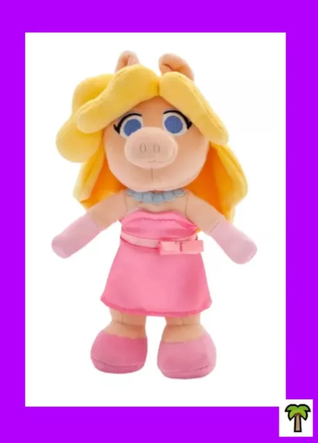 🌴 Disney Parks Japan nuiMOs Miss Piggy Poseable Plush The Muppets NEW