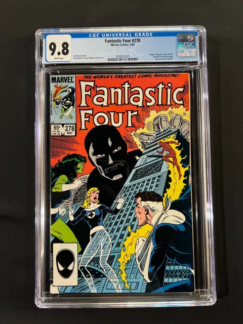Fantastic Four #278 CGC 9.8 (1985) - Kristoff Vernard becomes Doctor Doom